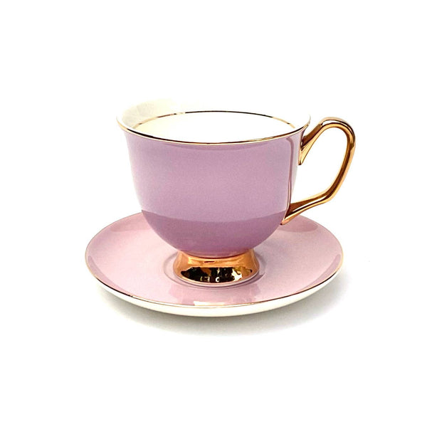 XL Lavender Teacup and Saucer - 375mL