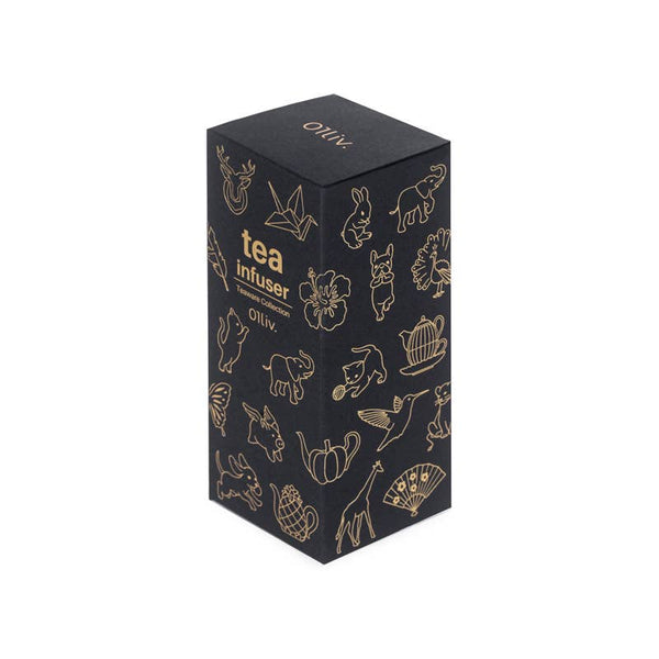 Loose Leaf Tea Cylinder Infuser - Hibiscus Flower GU