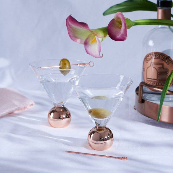 Stemless Martini Glass (Set of 2)