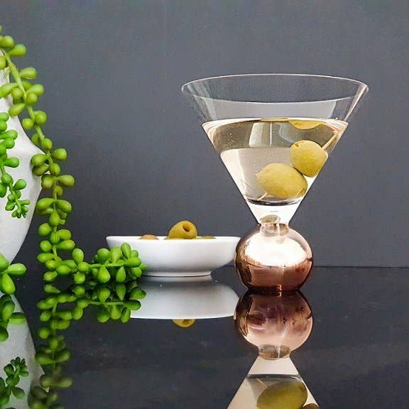 Stemless Martini Glass (Set of 2)