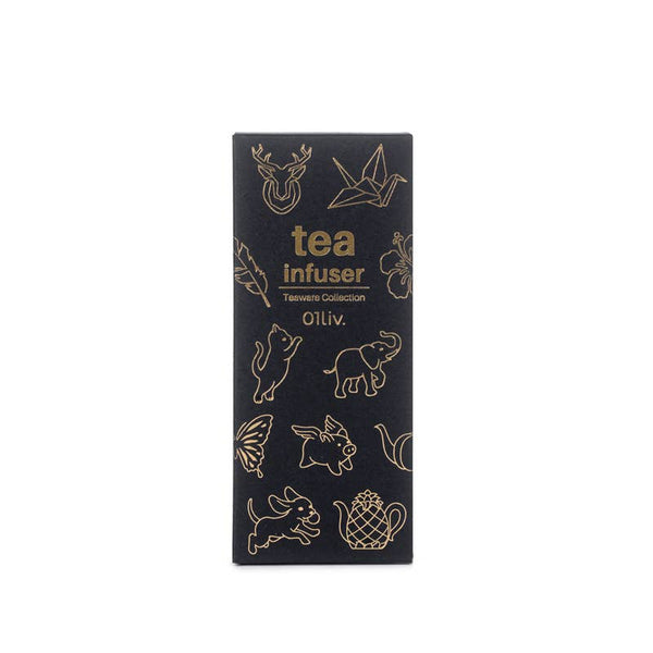 Loose Leaf Tea Cylinder Infuser - Hibiscus Flower GU