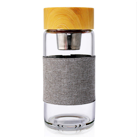 Tea Infuser Flask 400ml Grey